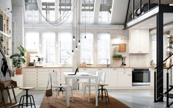 IKEA VEDDINGE kitchen