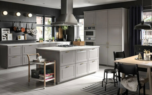 bodbyn gray kitchen ikea