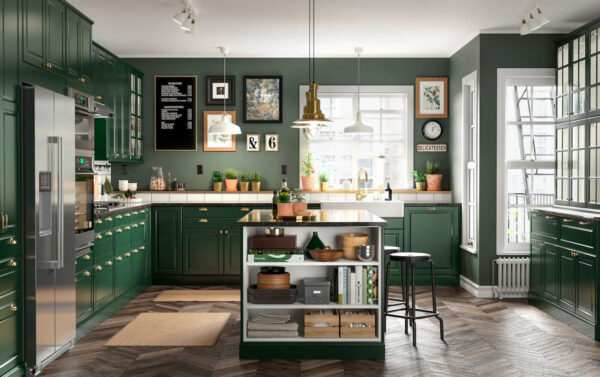 ikea bodbyn green