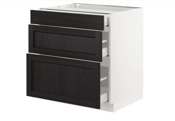 ikea cabinet 3 drawers different sizes