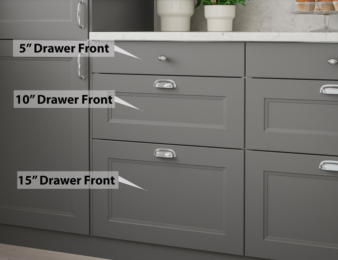 5 Types Of Kitchen Cabinet Drawers And 2 Drawer Fronts