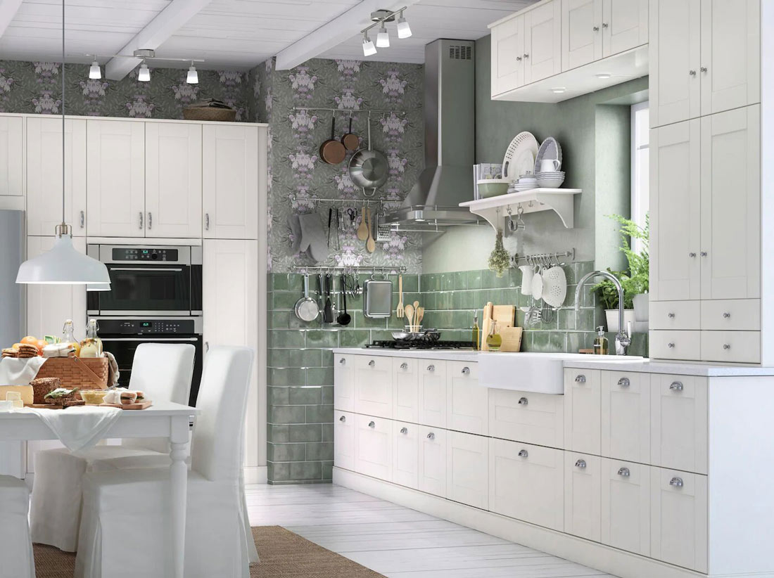 ikea kitchen grimslow white