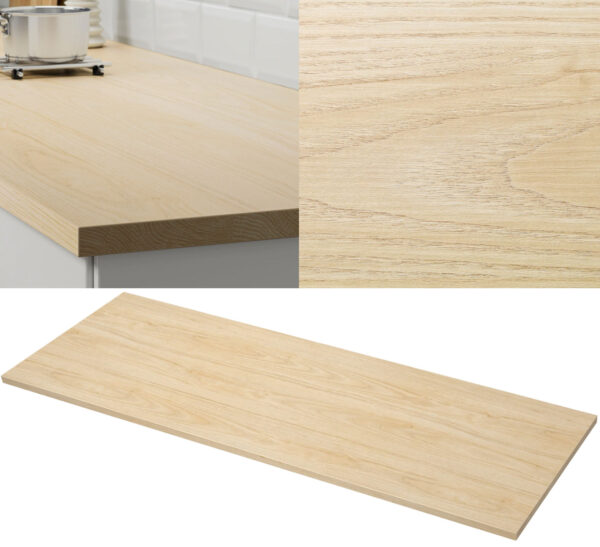 ikea laminate countertops EKBACKEN ash effect
