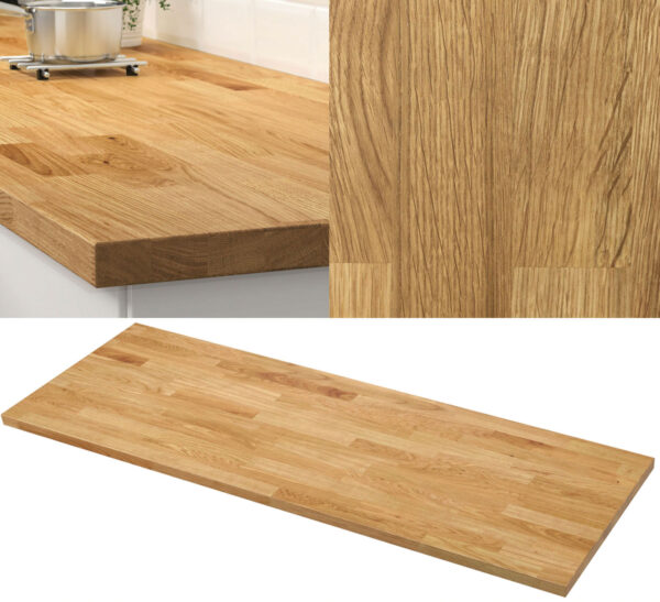 ikea thick veneer countertop KARLBY oak veneer
