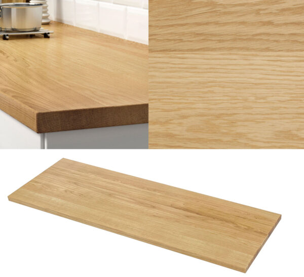 ikea thick veneer countertop MOLLEKULLA-oak veneer
