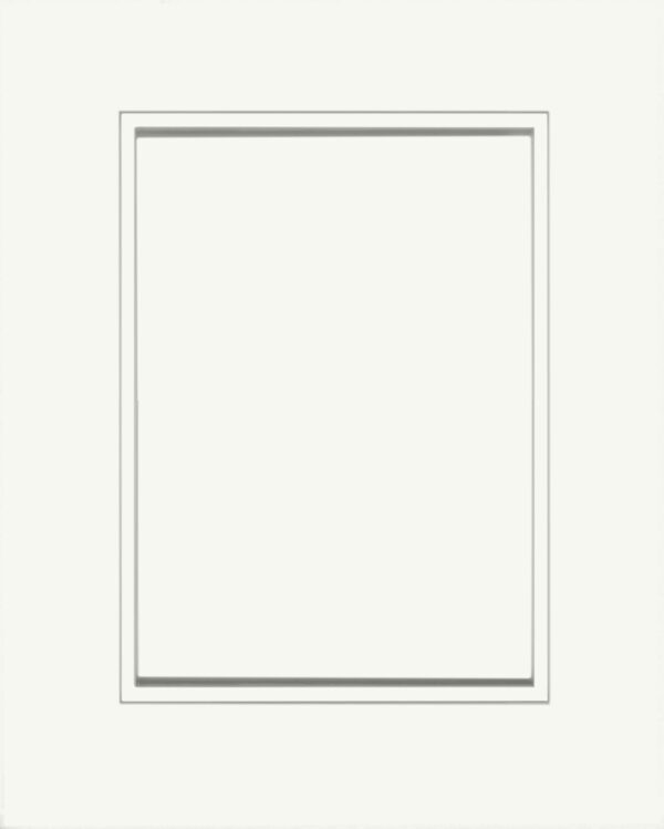 Nova cabinet door Chantilly Lace